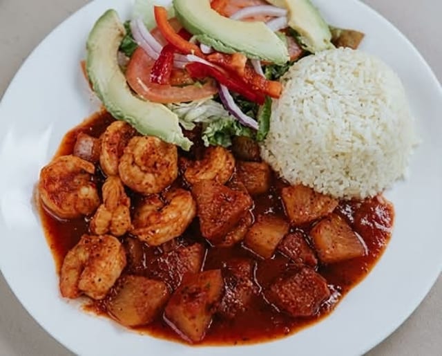 Deviled Shrimp (Camarones a la Diabla).