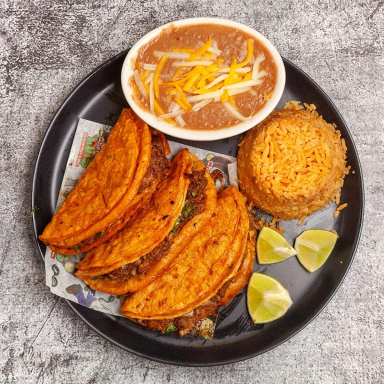 Delicious Birria Tacos Await